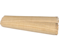 Flechtrohrgewebe geschlossen 3mm x 3mm natur (mit Schale) 90cm