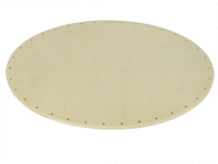 Flechtboden ei-oval 22cm/30cm   gebohrt 35 Löcher