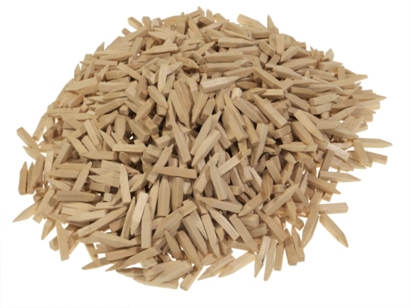 1000 Holzstifte für Stuhlflechtarbeiten 3 mm x 20 mm
