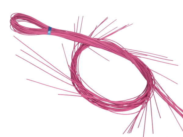 Peddigrohr   100gr Stärke 3,0mm   pink/rosa