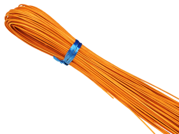 Peddigrohr   500gr Stärke 3,0mm   orange