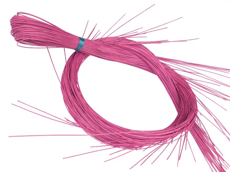 Fitalia Peddigrohr 2,2 Mm, Rosa, 250 G, Gerollt, Rotbandqualität – Zum Flechten, Basteln, Dekorieren, Für Ergotherapie, Körbe, Schalen, Rahmen, Blumengestecke