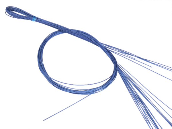 Peddigrohr   100gr Stärke 3,0mm   blau
