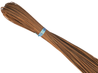 Peddigrohr 4,0mm  0,5kg braun gefärbt