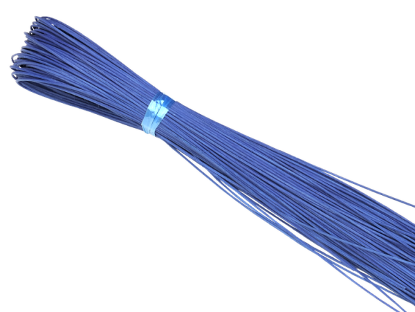 Peddigrohr  0,5kg   Stärke 2,0mm   blau