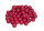 50 Holzperlen 15mm  bordeaux  lackiert