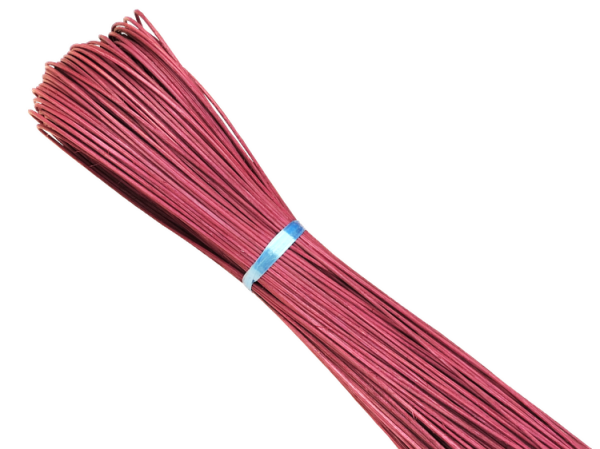 Peddigrohr   500gr Stärke 3,0mm   bordeaux