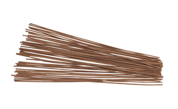 50 Peddigrohr Staken 2,8mm   braun gefärbt  40cm lang  beste Qualität