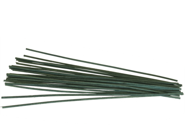 25 Peddigrohr Staken petrol 3,0mm 28cm lang