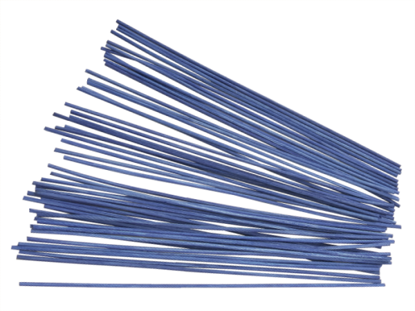 50 Peddigrohr Staken blau 3,0mm 28cm lang