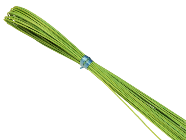 Peddigrohr   100gr Stärke 2,0mm   grün