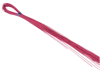 Peddigrohr   100gr Stärke 3,0mm   rot