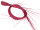 Peddigrohr   500gr Stärke 3,0mm   rot