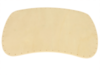 Flechtboden Bauchtablett 27cm - 40cm gebohrt 49 Löcher