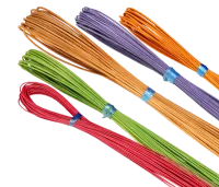 Peddigrohr   500gr Stärke 2,0mm farbig Mix 2