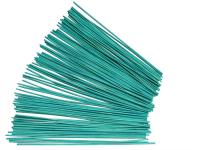 100 Peddigrohr Staken türkis 3,0mm 28cm lang