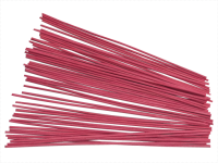 50 Peddigrohr Staken rot 3,0mm 28cm lang