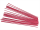 25 Peddigrohr Staken rot 3,0mm 28cm lang