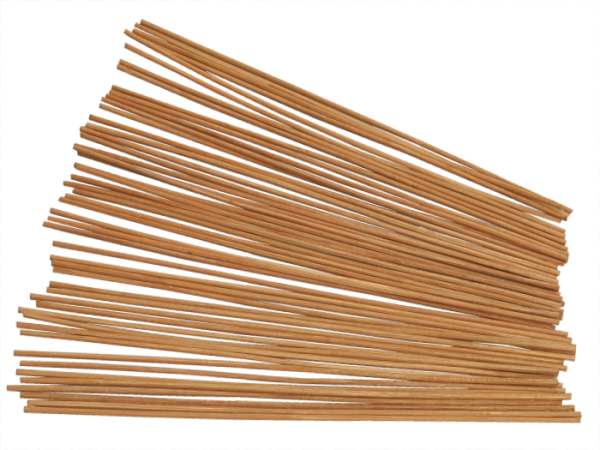 50 Peddigrohr Staken caramel 3,0mm 28cm lang