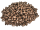 500 Holzperlen in Olivenform   braun lackiert  10mm/20mm