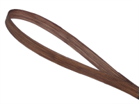 500gr Peddigband 14mm breit beidseitig flach - braun gefärbt