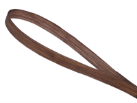 500gr Peddigband   16mm breit  beidseitig flach - braun gefärbt - beste Qualität