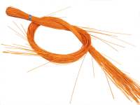 Peddigrohr   0,5kg  Stärke 2,4mm    orange