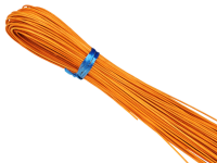 Peddigrohr   0,5kg  Stärke 2,4mm    orange