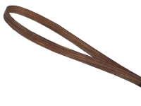 100gr Peddigband 8mm breit- braun gefärbt