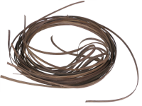 100gr Peddigband 8mm breit- braun gefärbt