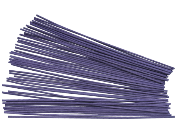 50 Peddigrohr Staken lila 3,0mm 28cm lang