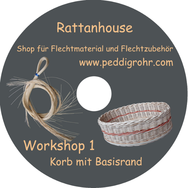 Peddigrohr Workshop 1 – Grundlagenkurs auf DVD