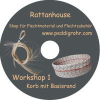 Peddigrohr Workshop 1 – Grundlagenkurs auf DVD