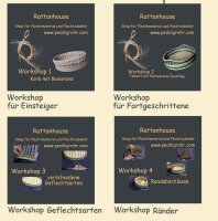 Peddigrohr Workshop 3 – Professionelle Flechttechniken (DVD)