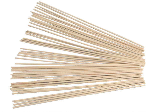 50 Peddigrohr Staken 2,8mm 28cm lang  beste Qualität