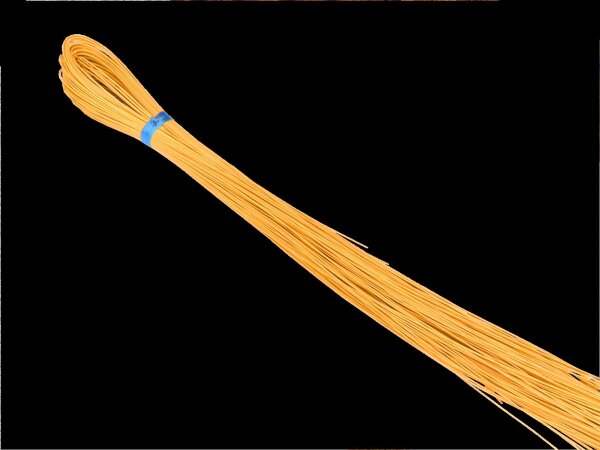 100gr Peddigrohr 2mm   Farbe: Mandarine-Sonderangebot