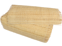 Flechtrohrgewebe geschlossen 3mm x 3mm natur (mit Schale) 60cm breit