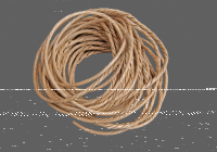 Dänische Flechtschnur  hellbraun - ca.3,2 mm dick