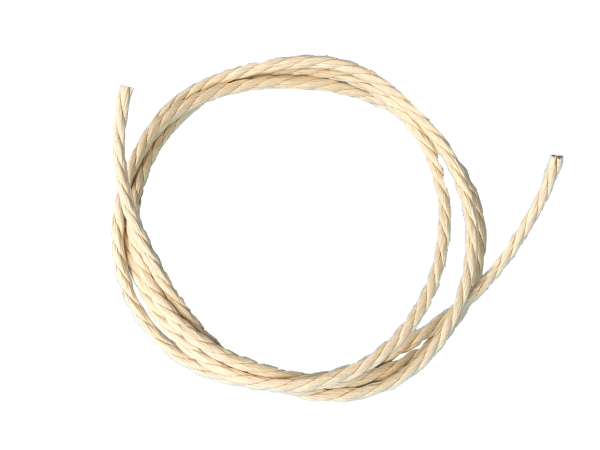 Dänische Flechtschnur  beige - ca.3,2 mm dick