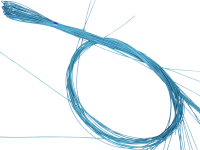 Peddigrohr 2,2mm  100gr   azurblau gefärbt -...